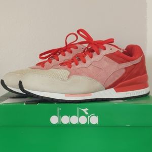 Diadora Intrepid Premium Size 12 Blossom/Fiery Red